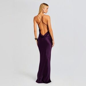Massimo silk gown- tags on
